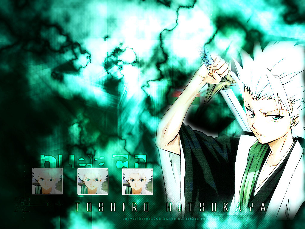 Kubo Tite, Studio Pierrot, Bleach, Toshiro Hitsugaya - Cartoon - HD Wallpaper 