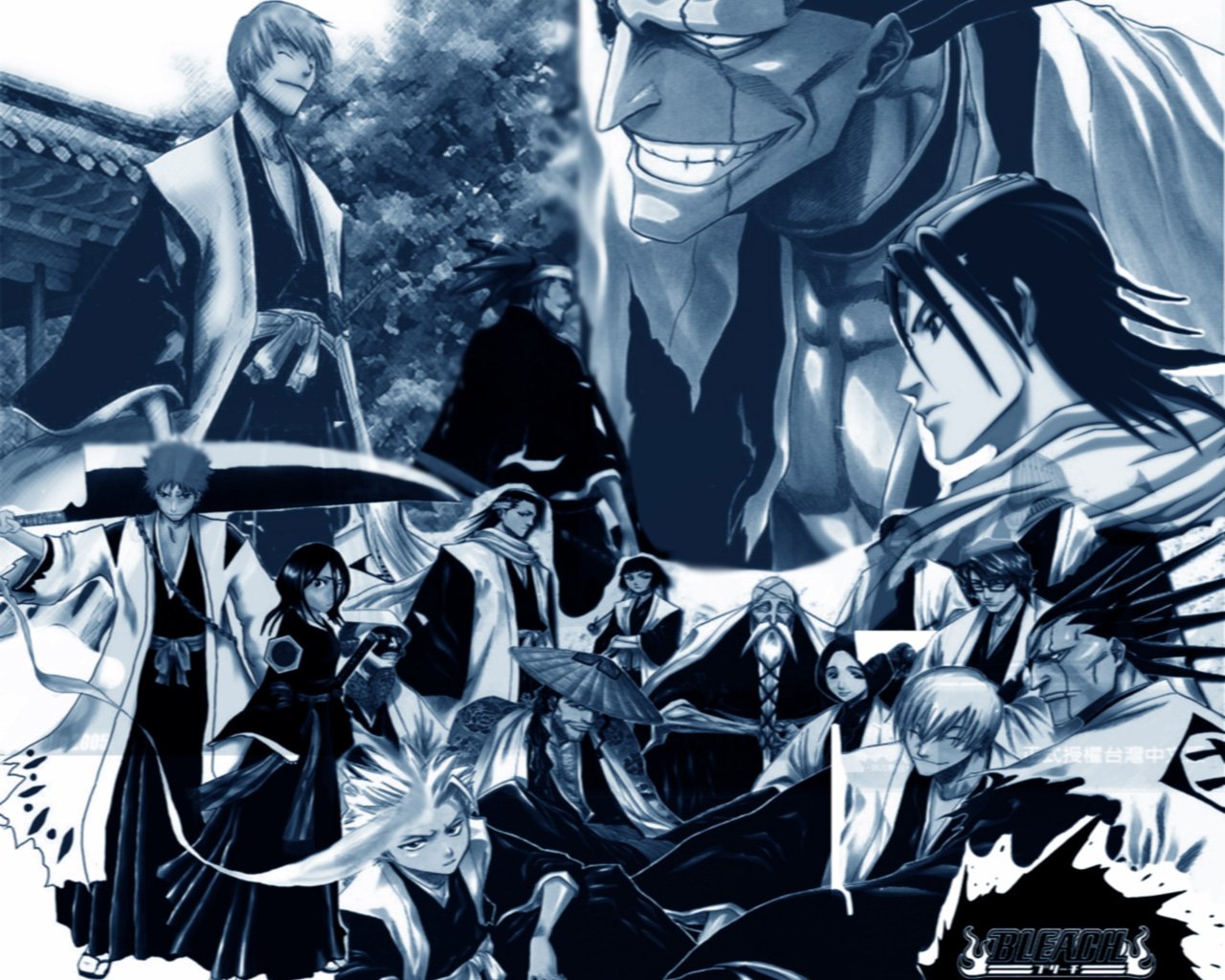 Bleach Kurosaki Ichigo E Zaraki - HD Wallpaper 
