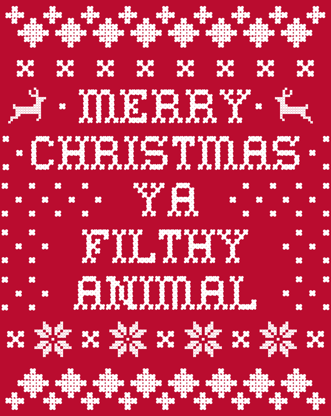 Merry Christmas Ya Filthy Animal Phone - HD Wallpaper 