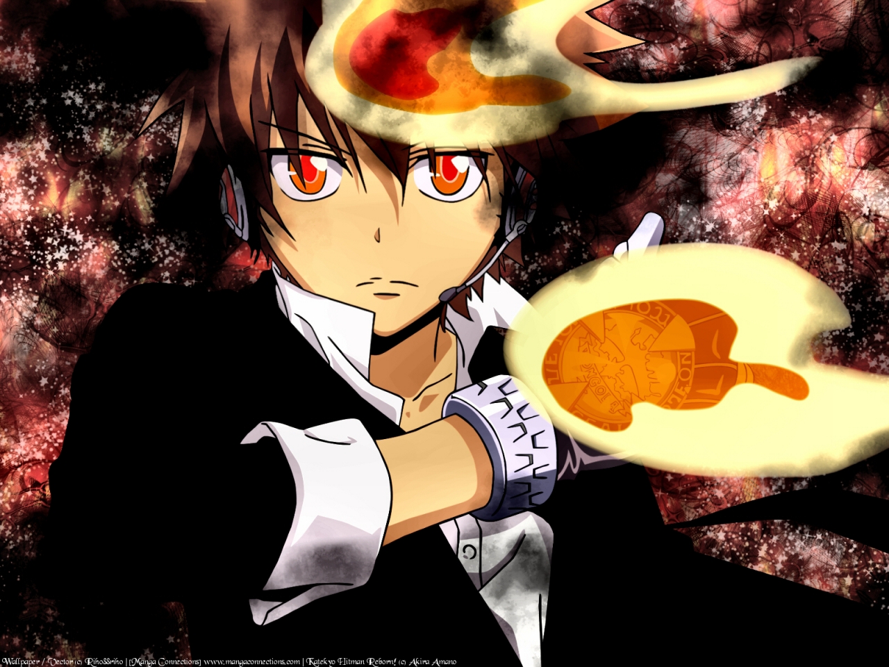 Tsuna - Katekyo Hitman Reborn Tsuna Hd - HD Wallpaper 