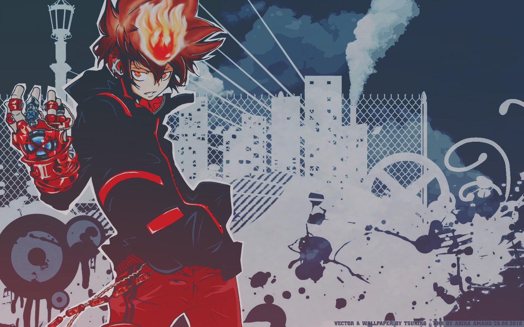 Sawada Tsunayoshi Hd Wallpapers - Vongola Decimo - HD Wallpaper 