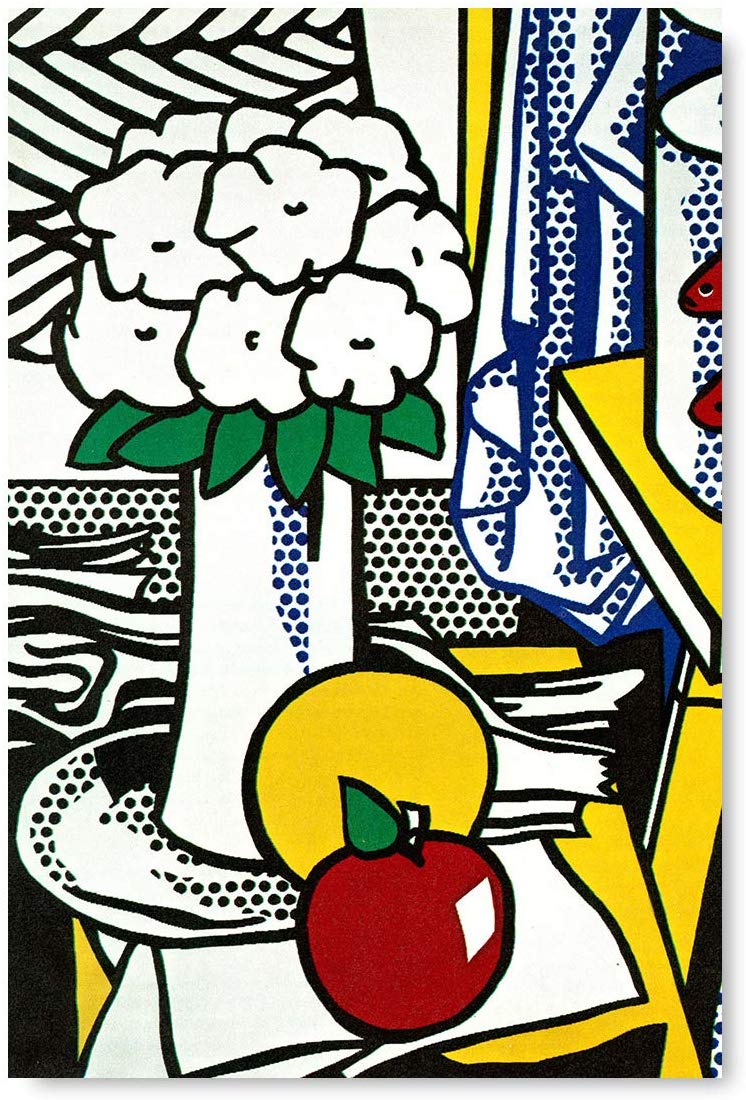 Roy Lichtenstein Flowers - HD Wallpaper 