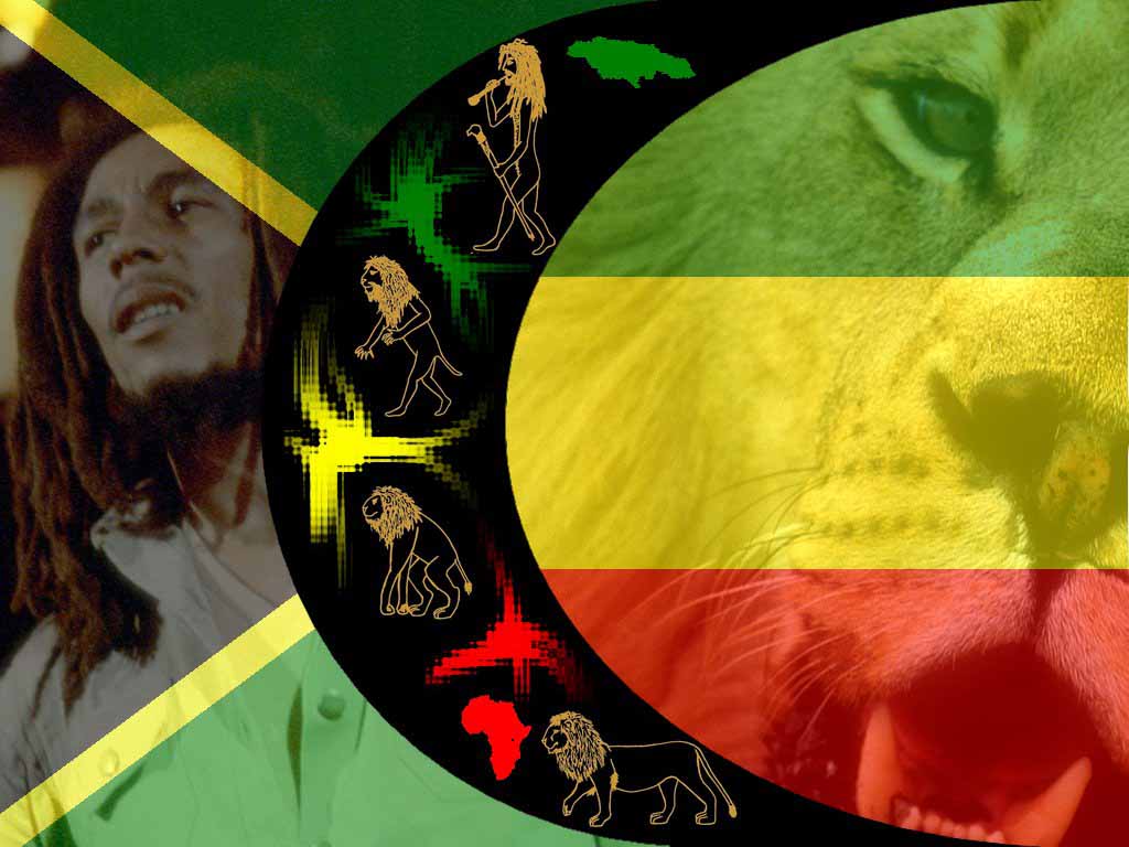 Rastafari Wallpapers Wallpaper - Marley - HD Wallpaper 