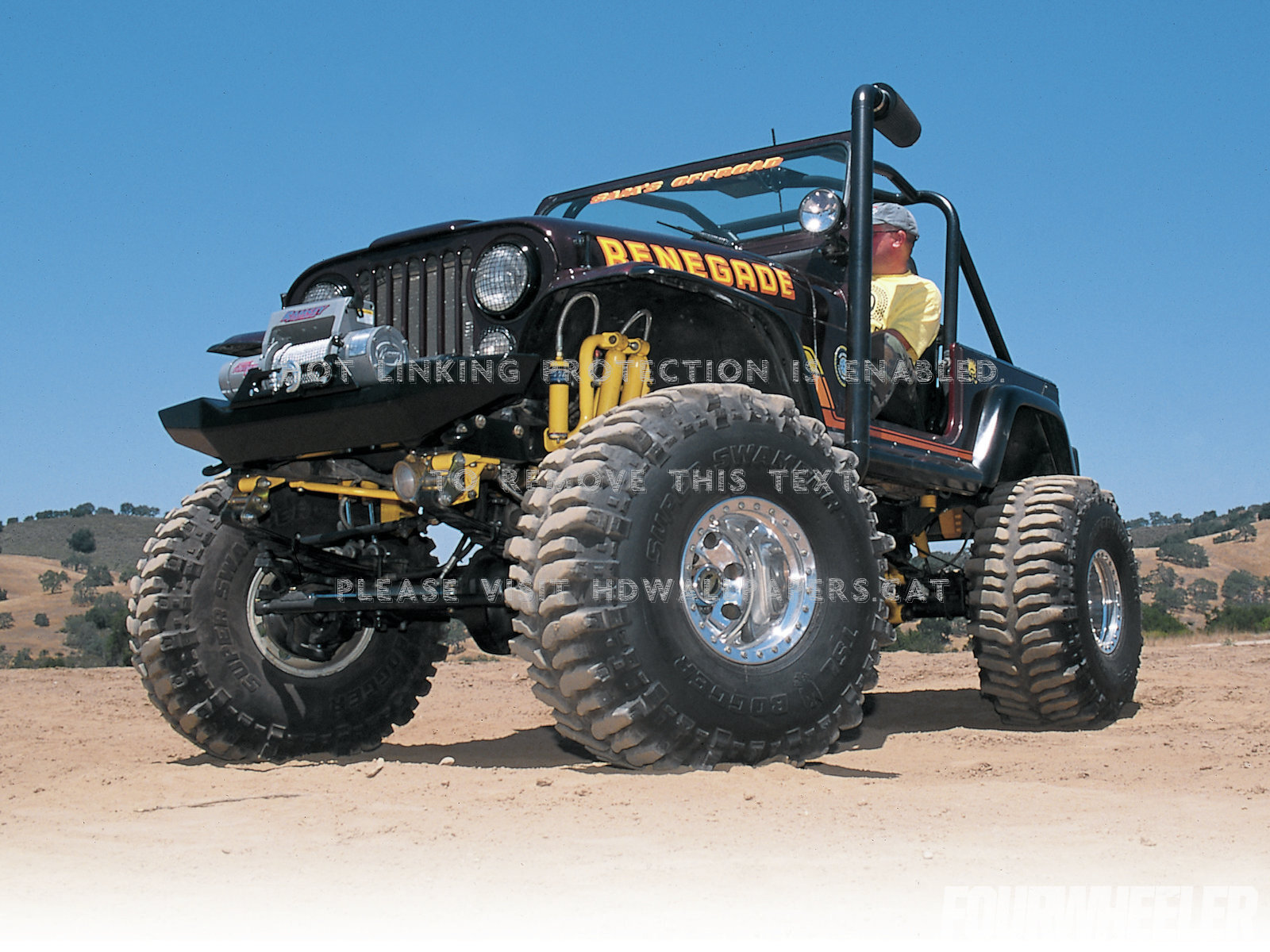 Jeep Cj7 1984 Thrill Ride Offroad Cars - Jeep Cj - HD Wallpaper 