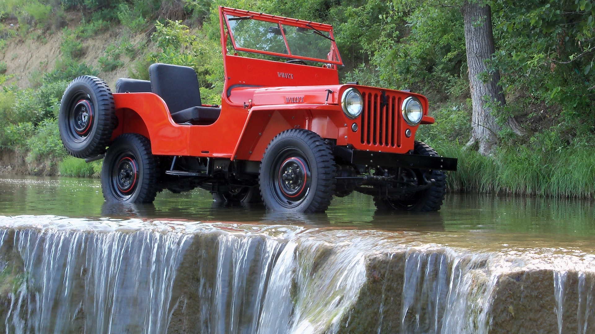 1947 Willys Overland Cj 2a - 1947 Jeep Willys - HD Wallpaper 
