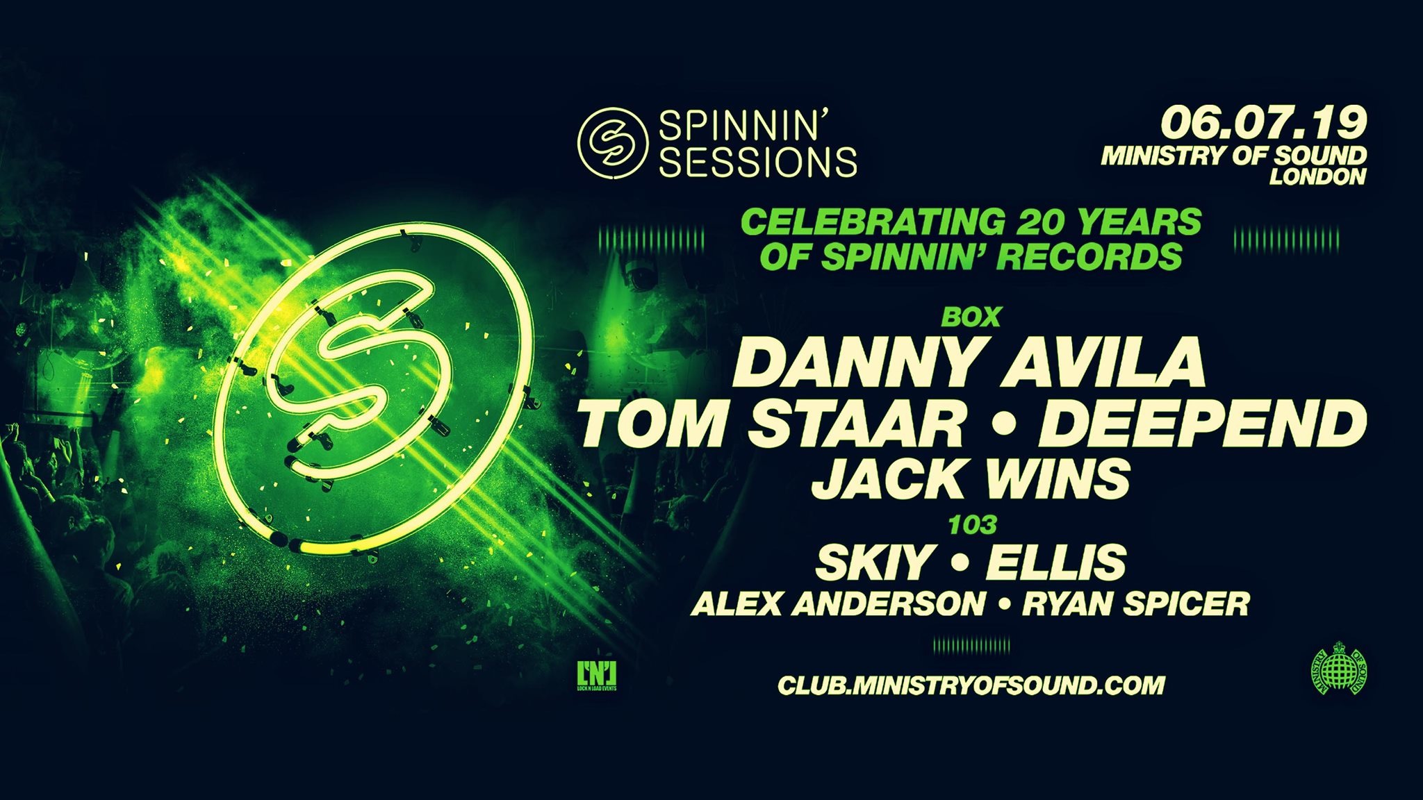 Flyer Spinnin - Spinnin' Records - HD Wallpaper 