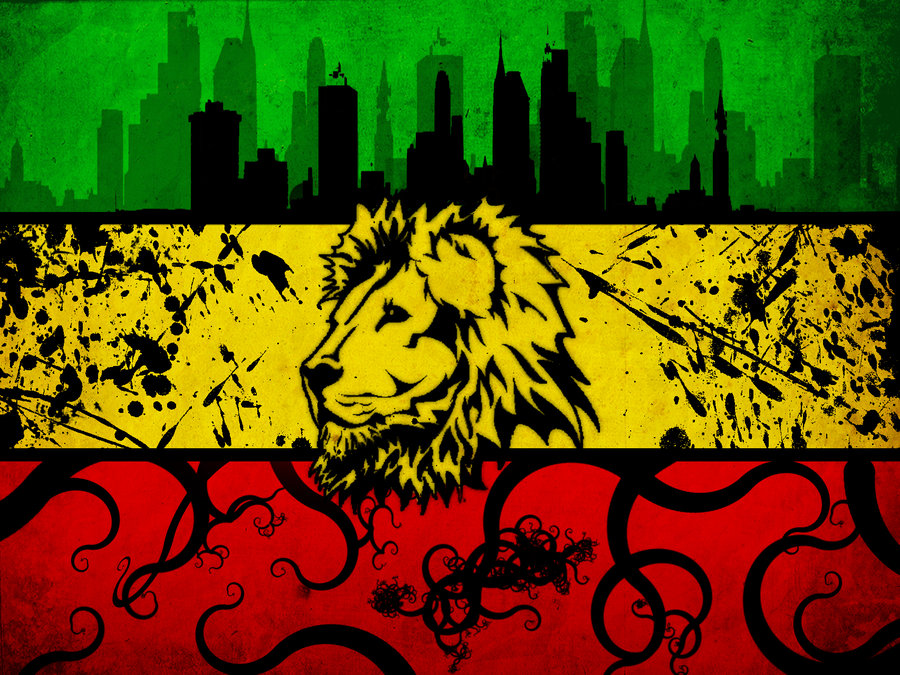 More Artists Like Rasta Lion Khasha Macka By Eldeivi - Rasta Lion Of Retro - HD Wallpaper 