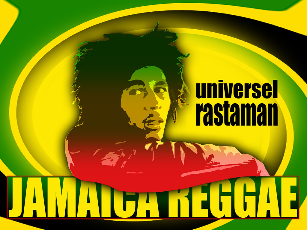 Bob Marley Universel Rastaman Jamaica Reggae ☮ - Jamaica Bob Marley - HD Wallpaper 