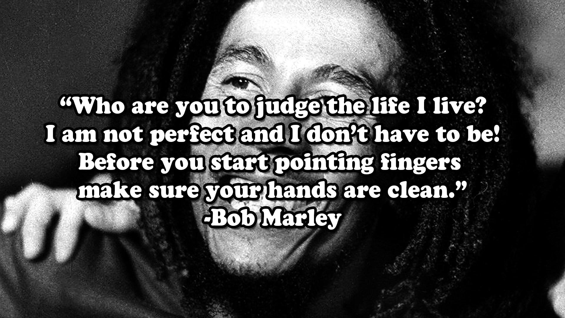 Marijuana Quotes Bob Marley - HD Wallpaper 
