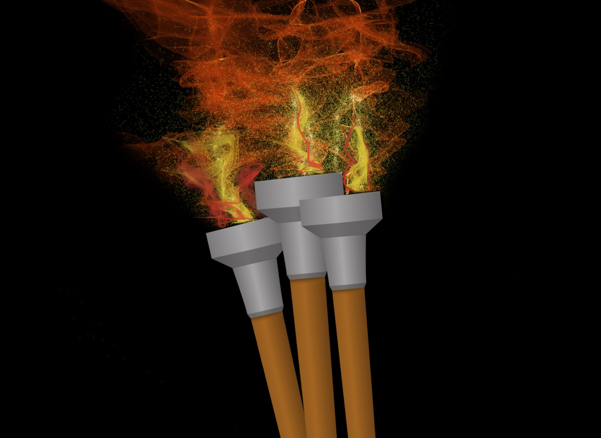 Fire Light Torch Free Photo - HD Wallpaper 