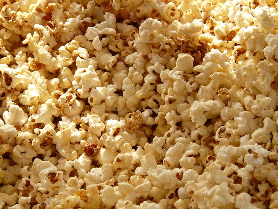 Fill The Frame Photography Of Popcorn, Cinema, Grains, - National Popcorn Day 2020 - HD Wallpaper 