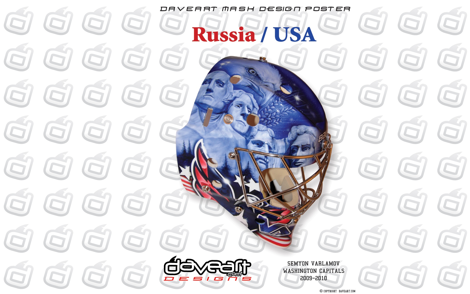 Goaltender Mask - HD Wallpaper 