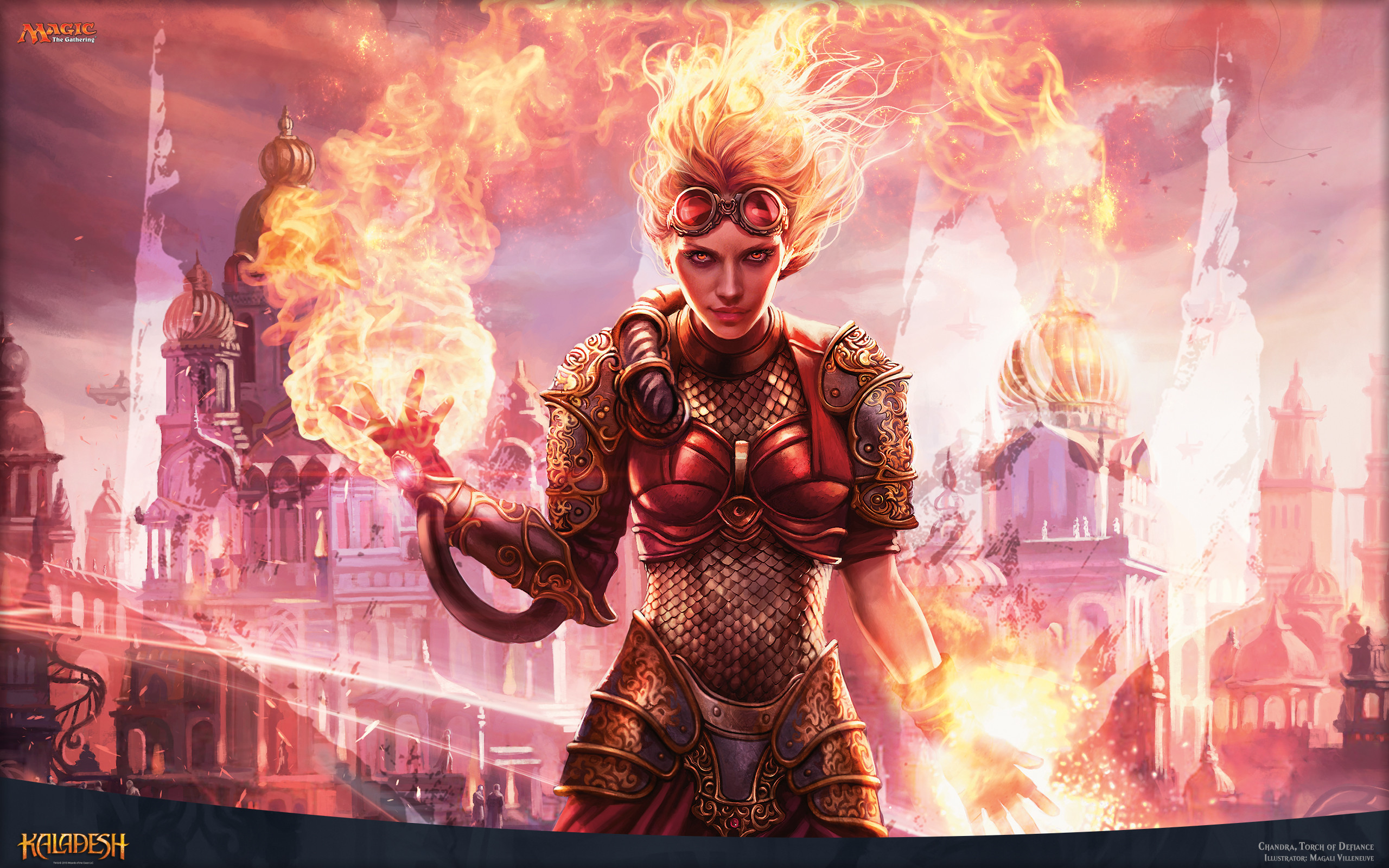 Magic The Gathering Hintergrund Probably Containing - Chandra Torch Of Defiance - HD Wallpaper 