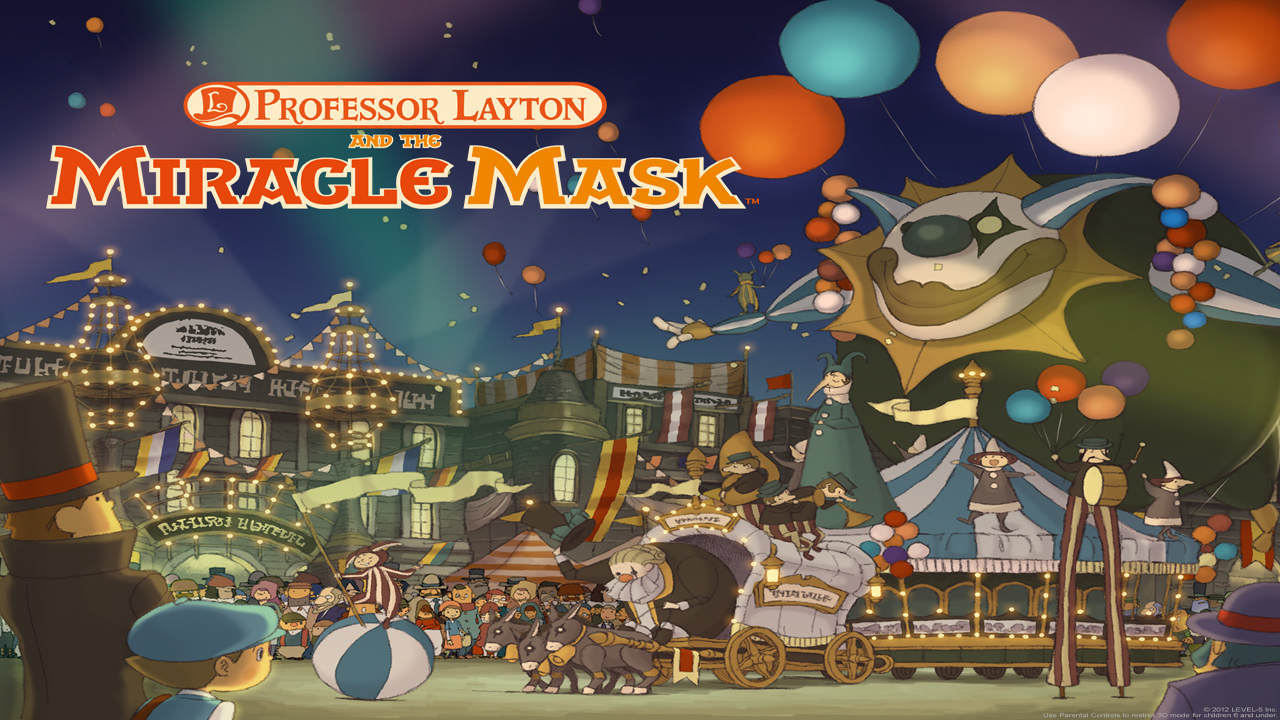 Professor Layton And The Miracle Mask - Professor Layton And The Miracle Mask Monte D Or - HD Wallpaper 