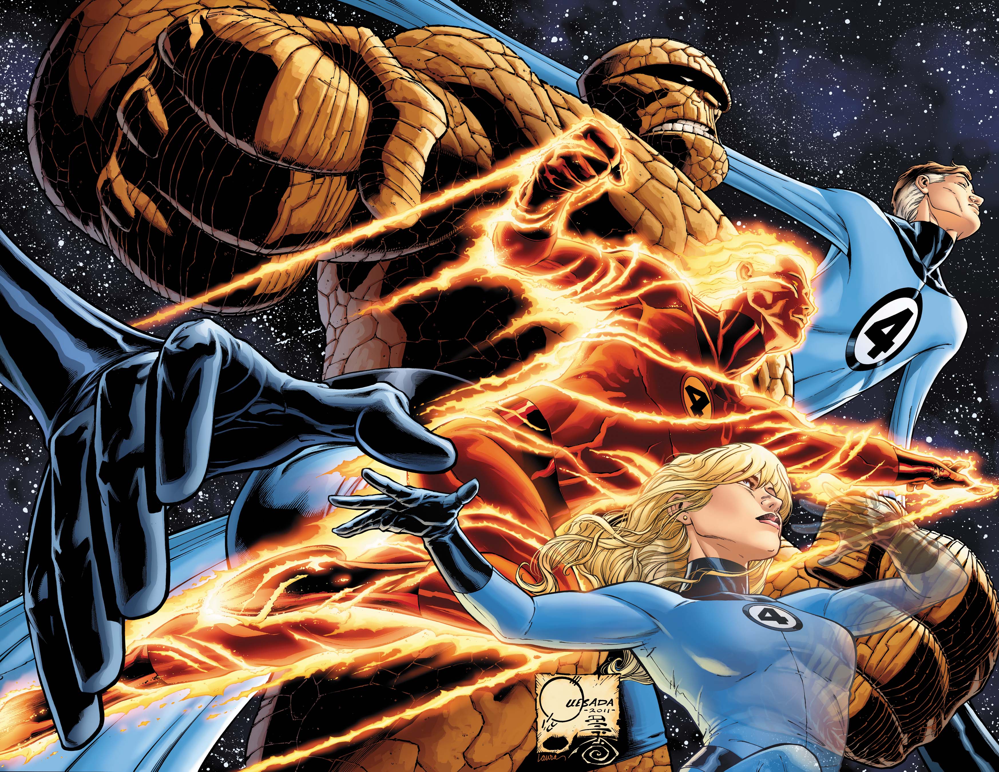 Fantastic Four Joe Quesada - HD Wallpaper 