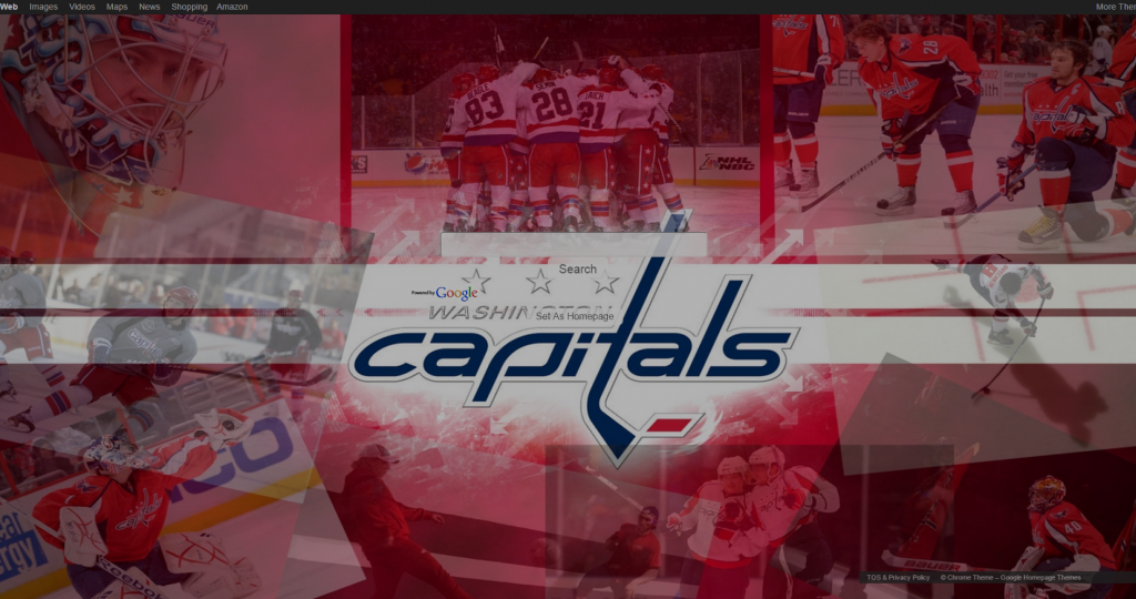Caps Red Collage Theme - Washington Capitals - HD Wallpaper 