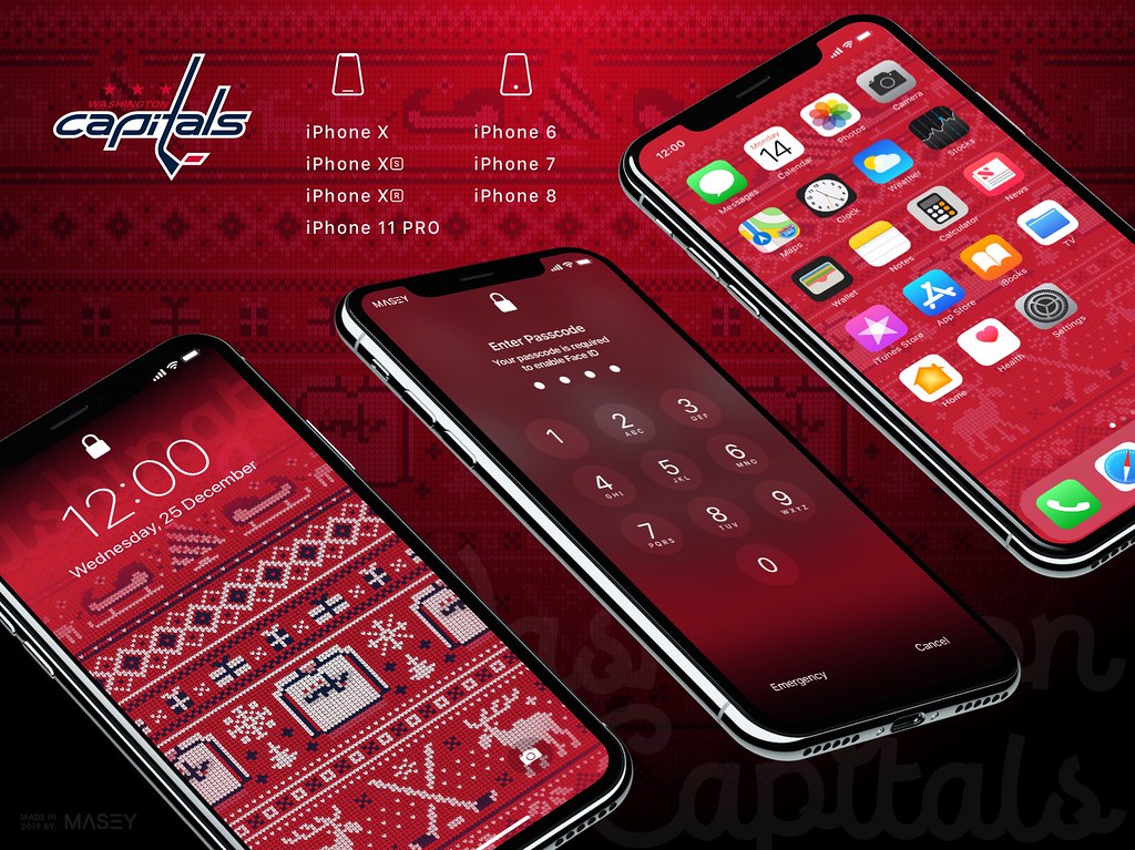 Washington Capitals Christmas Ugly Sweater - Washington Capitals - HD Wallpaper 