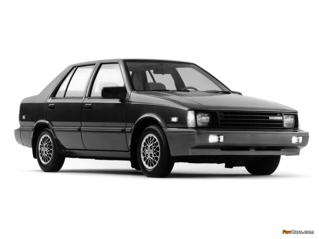 Hyundai Excel Wallpaper Hd - 1986 Hyundai Excel - HD Wallpaper 