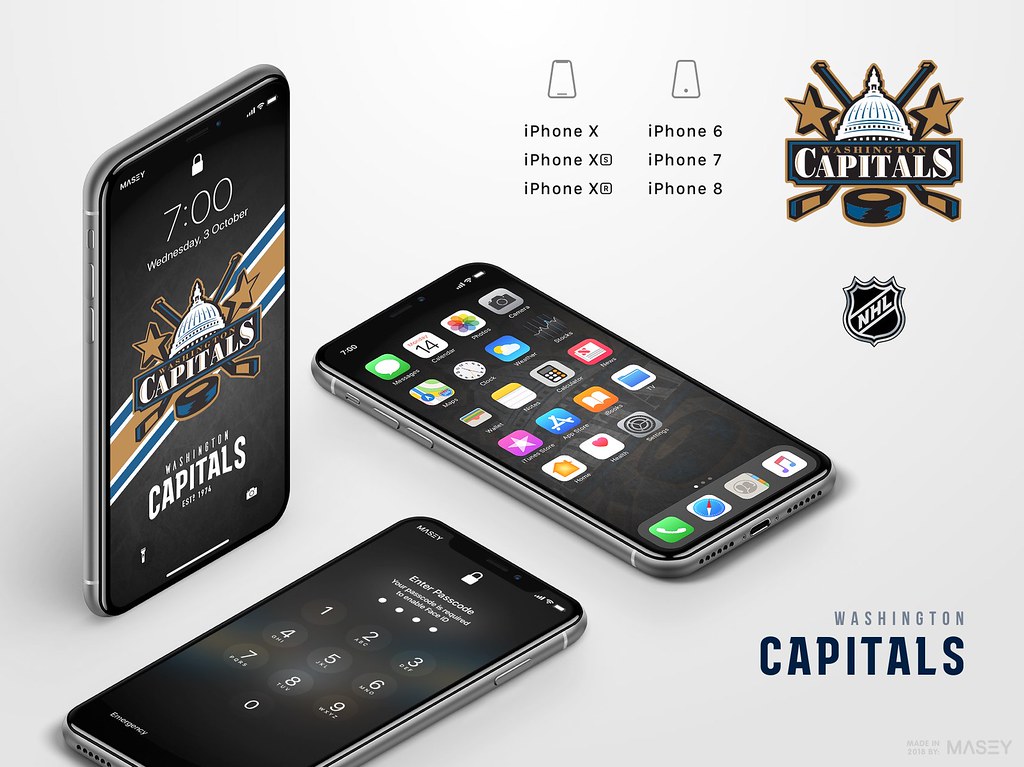 Washington Capitals Iphone Wallpapers - HD Wallpaper 