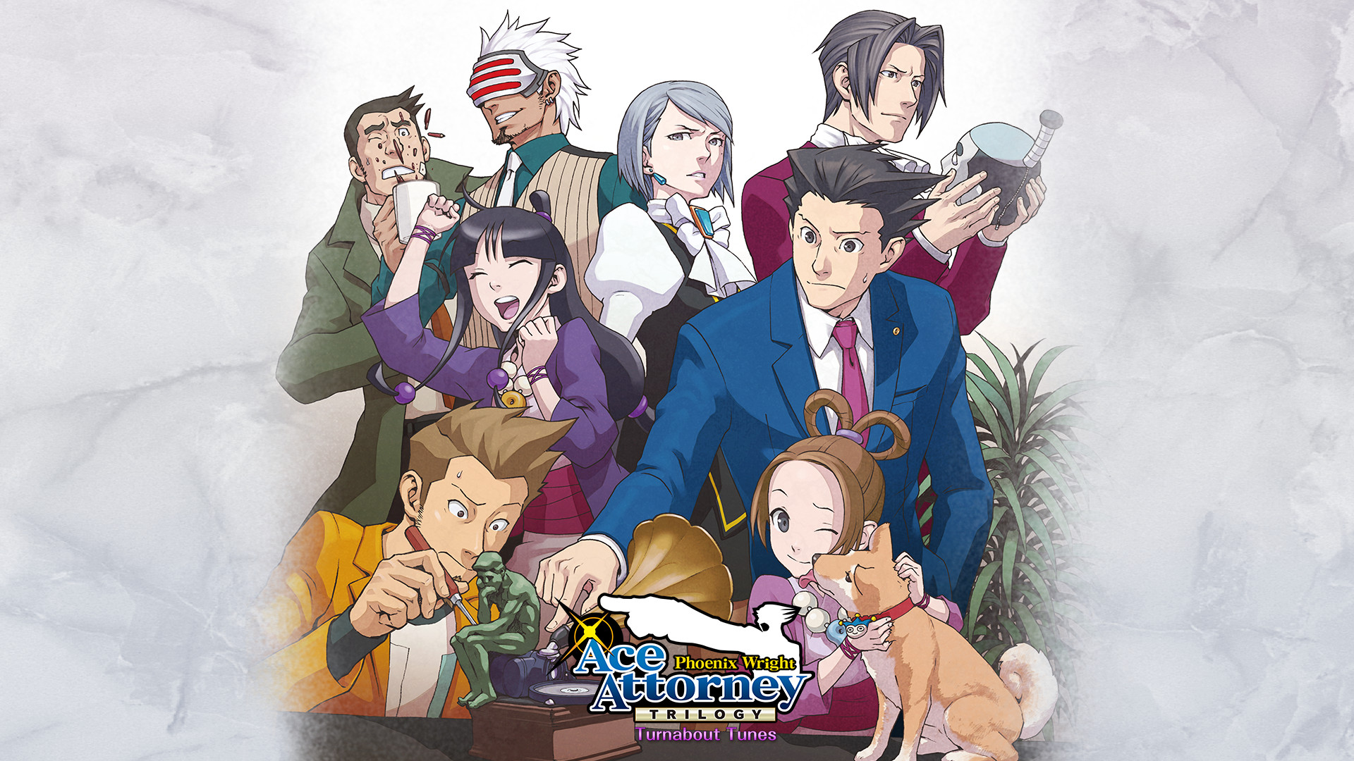 Ace Attorney Memorial Selection - HD Wallpaper 