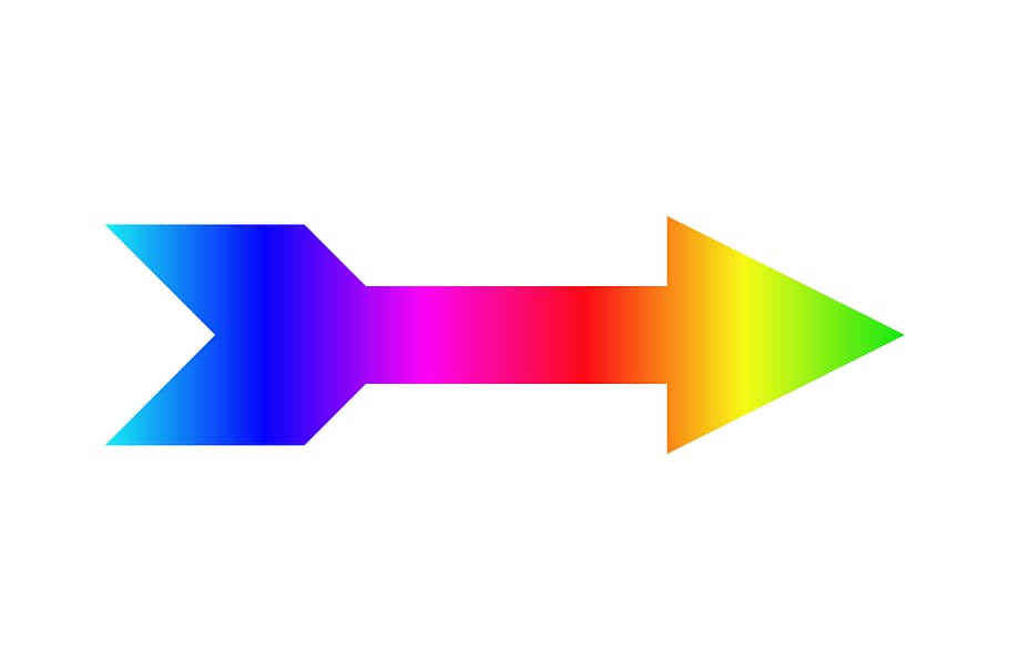 Arrow, Disjunct, Sign, Graph, Image, Shape, Graphic, - Graphic Design - HD Wallpaper 