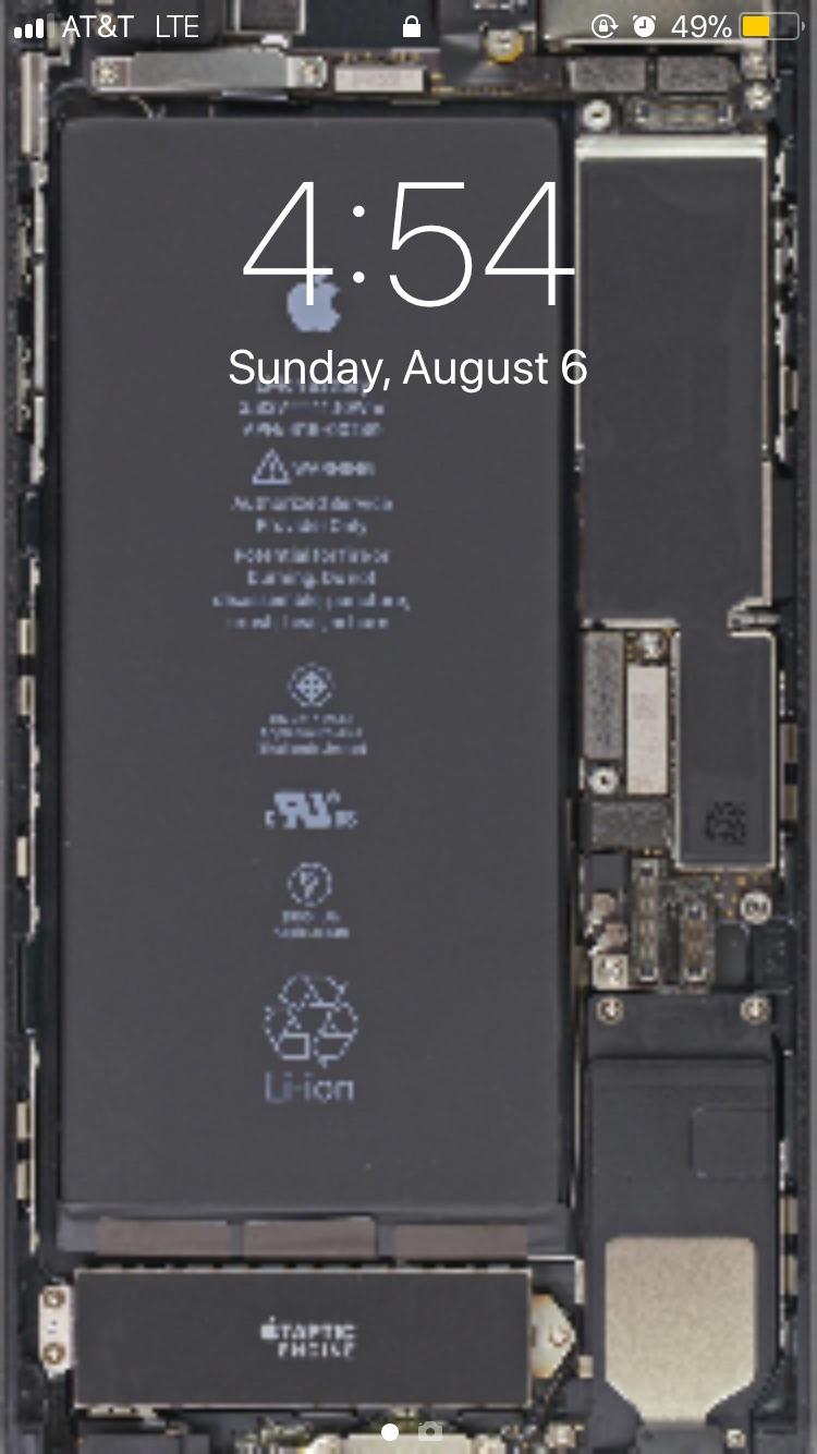 Inside Of An Iphone 7 - HD Wallpaper 