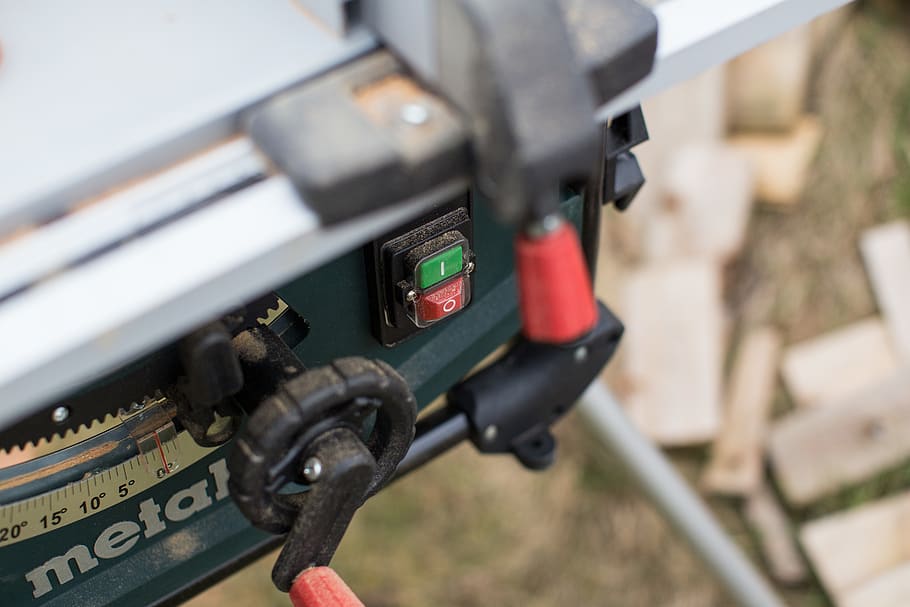 Tablesaw, Metabo, Power, Button, Off, Switch, Construction, - Machine - HD Wallpaper 