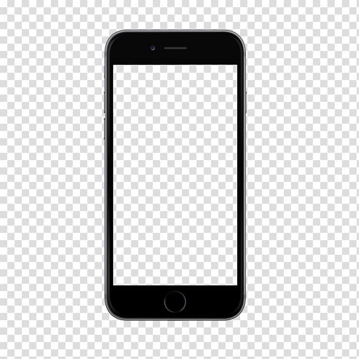 Iphone 8 Plus Iphone 7 Telephone Apple, Grey Transparent - Iphone 7 Mockup Png - HD Wallpaper 