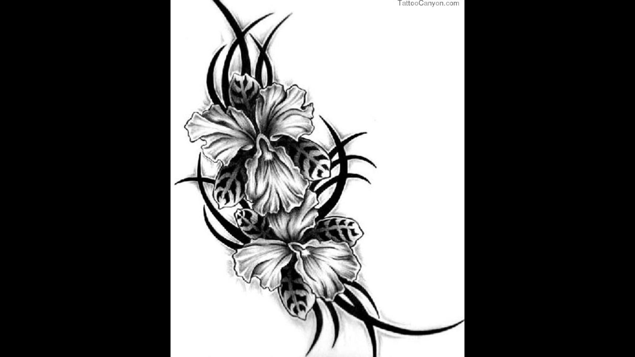 Chicano Tattoo Font Wings Tattoos For Men W Dragon - Tribal Flower Tattoo Designs Free - HD Wallpaper 