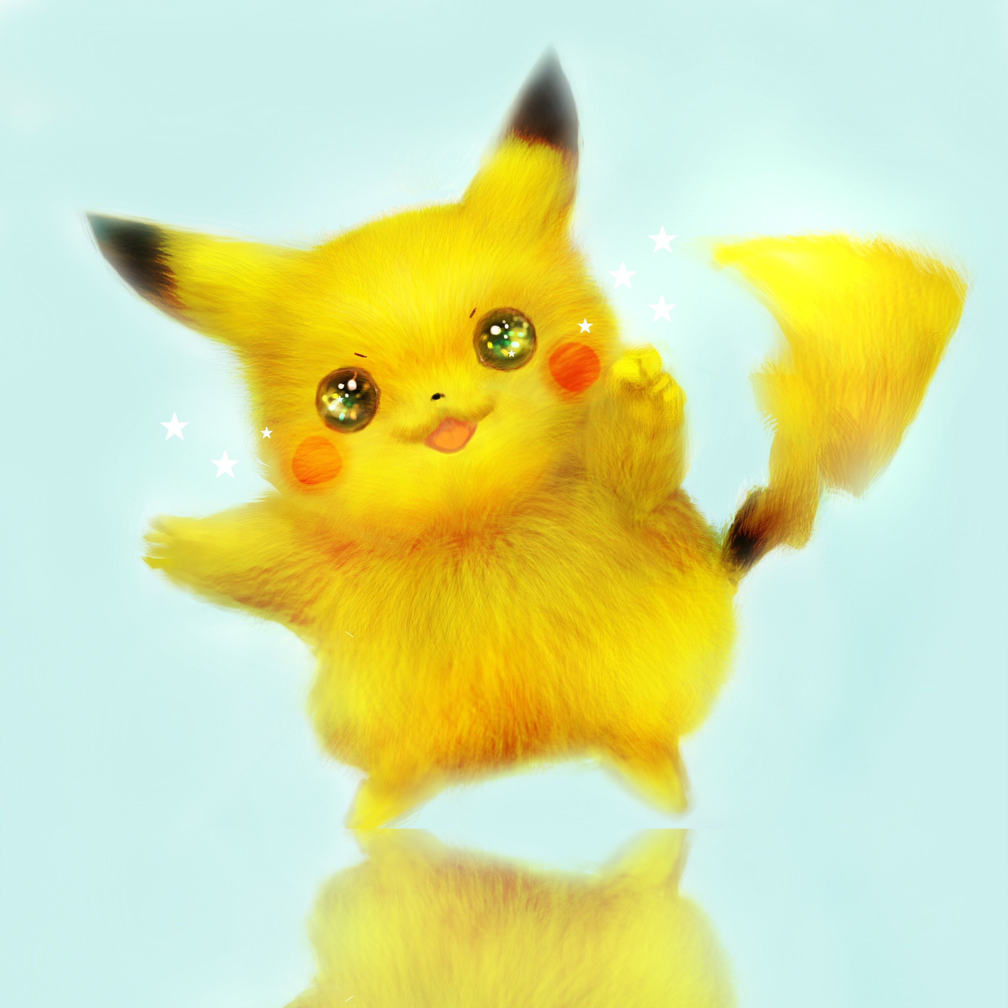 Cute Pokemon Wallpaper Pikachu - HD Wallpaper 