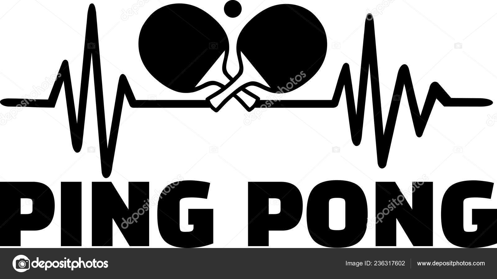 Table Tennis Heartbeat - HD Wallpaper 