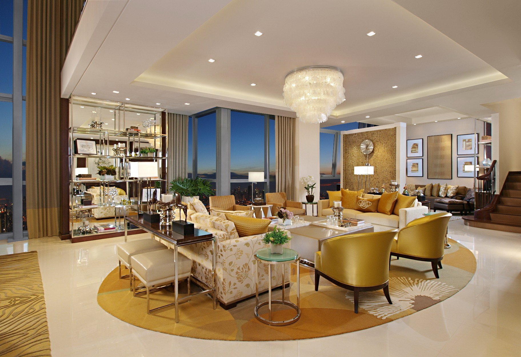 London Penthouse Interior Design - HD Wallpaper 