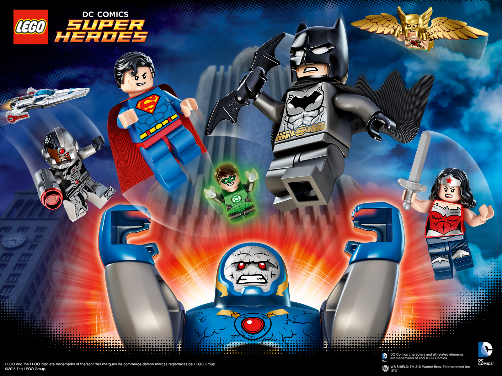 Ninjago Wallpapers Wallpaper - Lego Justice League Comic - HD Wallpaper 