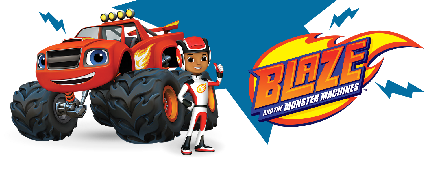 Race Clipart Monster Truck Tire - Blaze And De Monster Machine - HD Wallpaper 