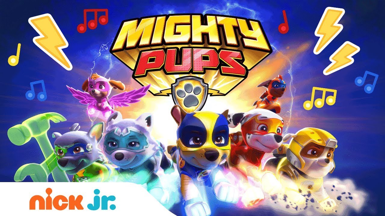 Paw Patrol Mighty Pups Theme Song - HD Wallpaper 