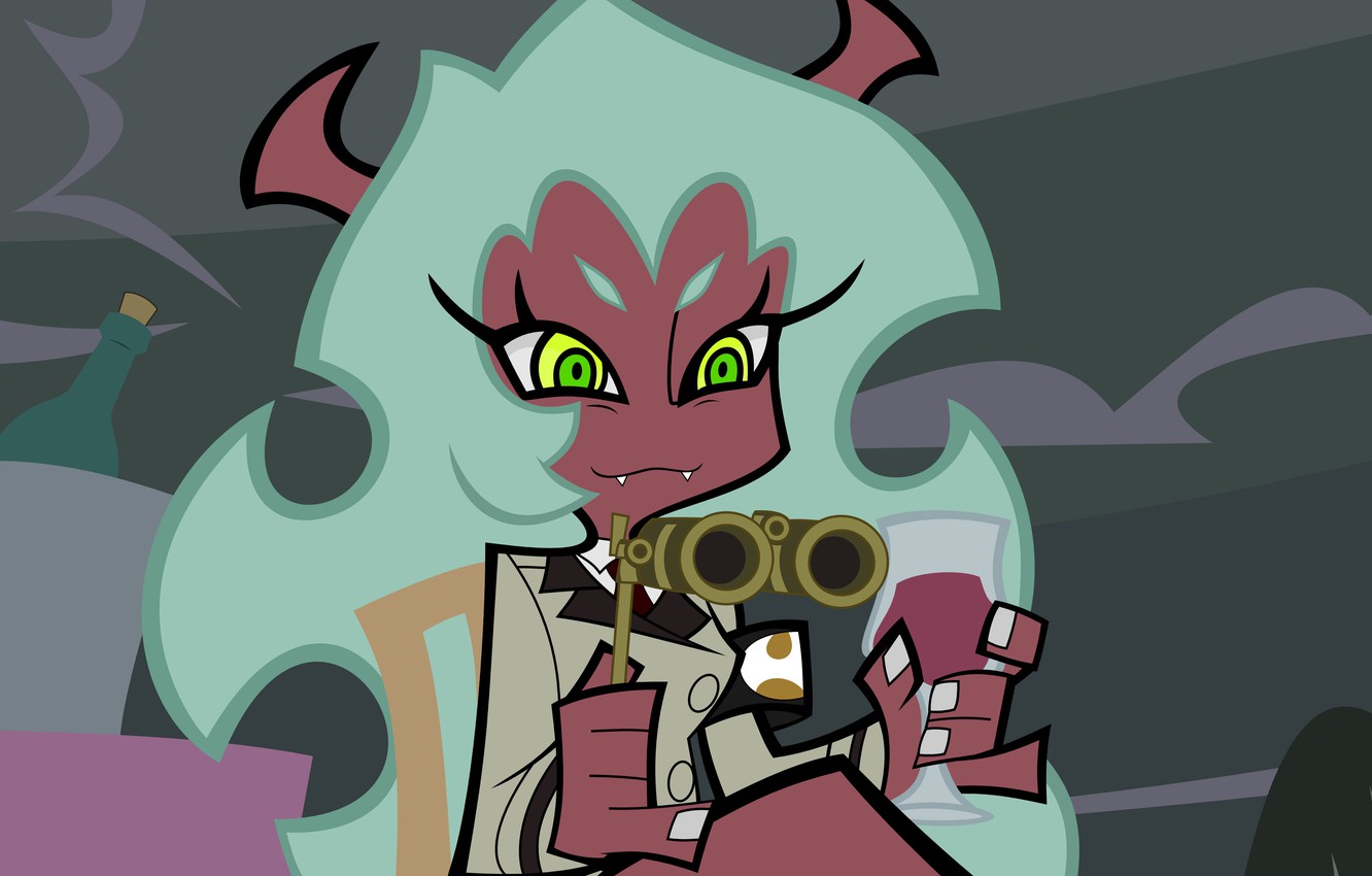 Photo Wallpaper The Demon, Art, Girl, Panty & Stocking - Panty And Stocking Scanty Fanart - HD Wallpaper 