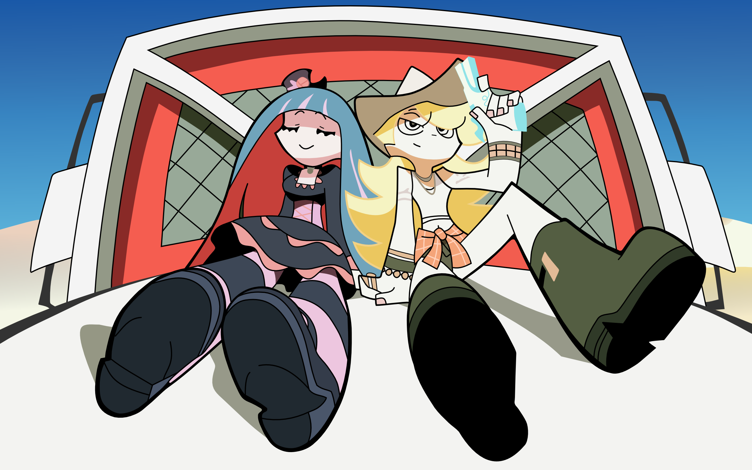 Panty And Stocking W Garterbelt - HD Wallpaper 