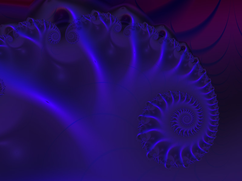 Fractal Art Wallpaper, Nautilus - Fractal Art - HD Wallpaper 