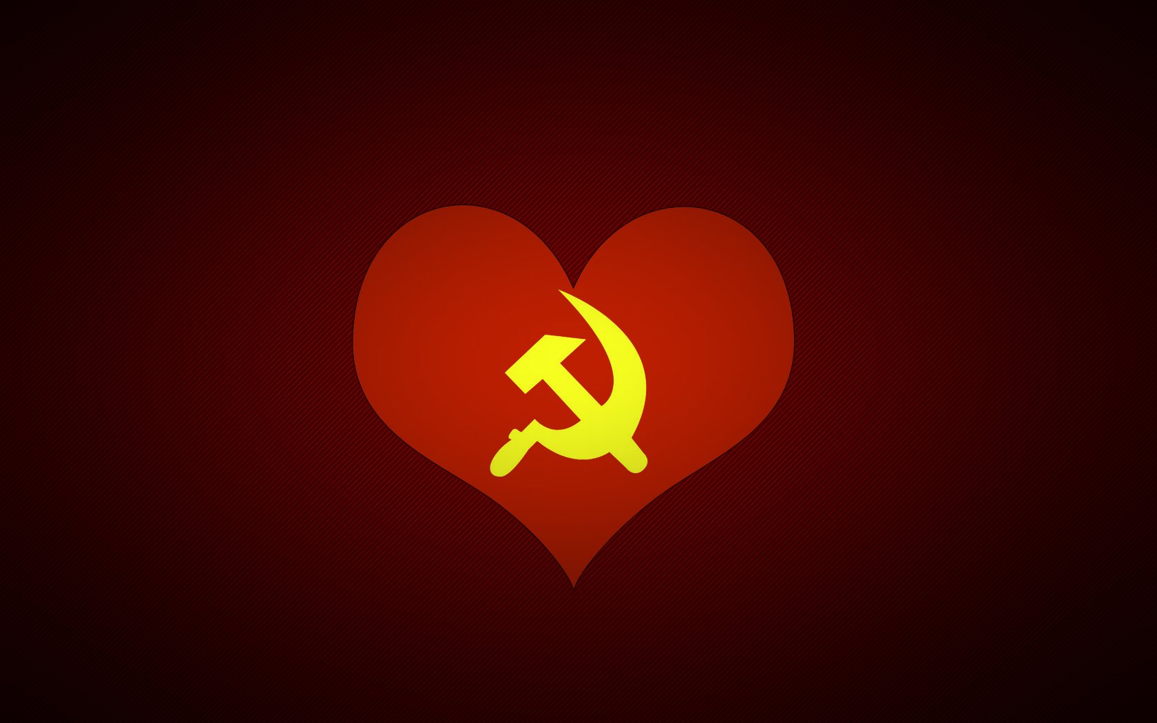 Communism Wallpaper Heart - 1680x1050 Wallpaper 
