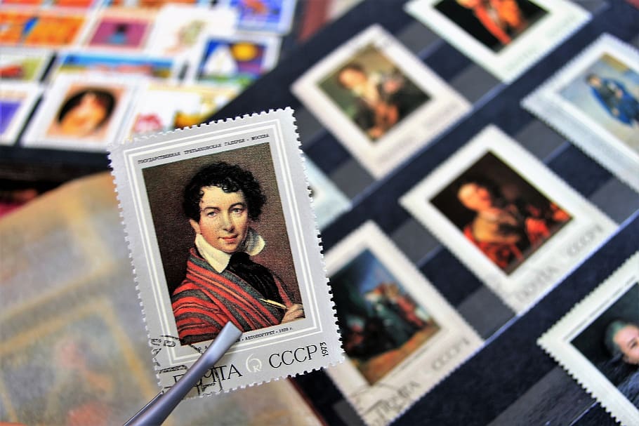 Postage Stamps, Collection, Male, Cccp, The Art Of, - HD Wallpaper 