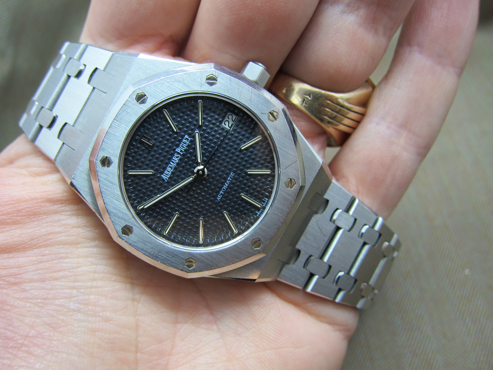 Img - Ap 14790 Black Dial - HD Wallpaper 