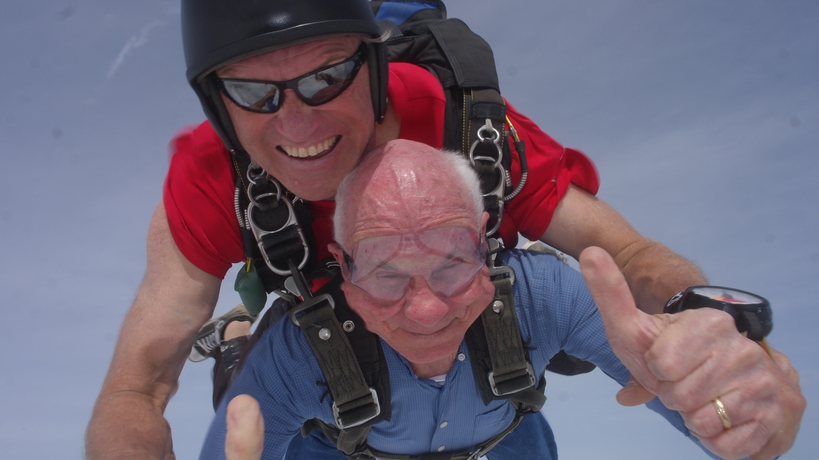 Tandem Skydiving - HD Wallpaper 