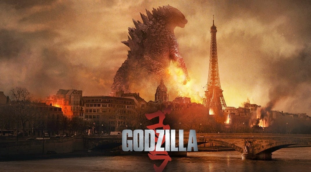 Godzilla 2014 Poster - HD Wallpaper 