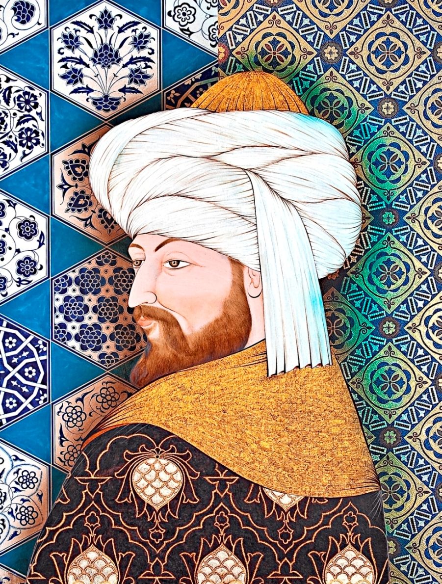 Fatih Sultan Mehmet Minyatür - HD Wallpaper 