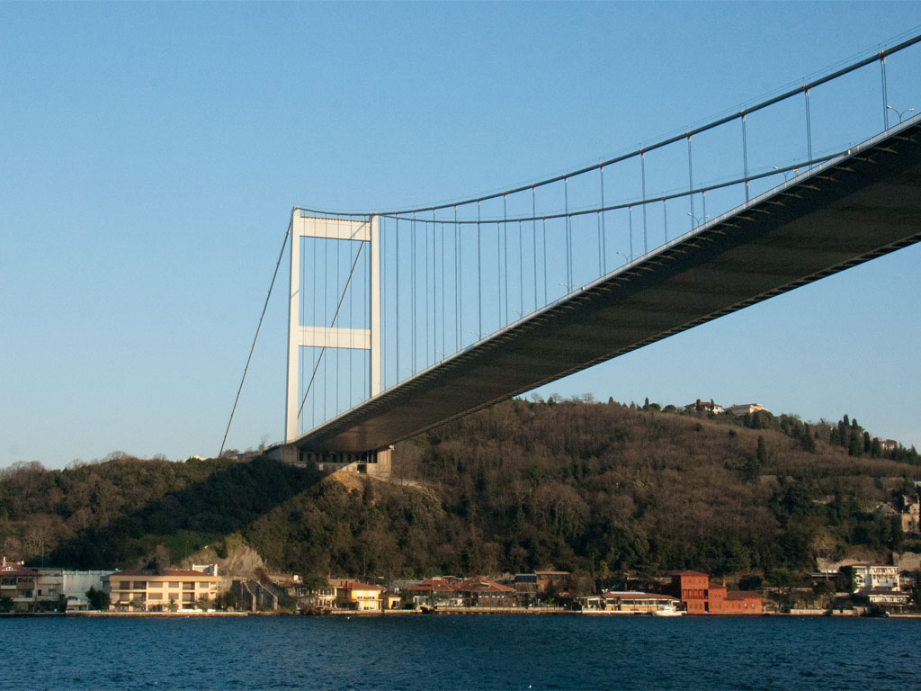 Cable-stayed Bridge - HD Wallpaper 