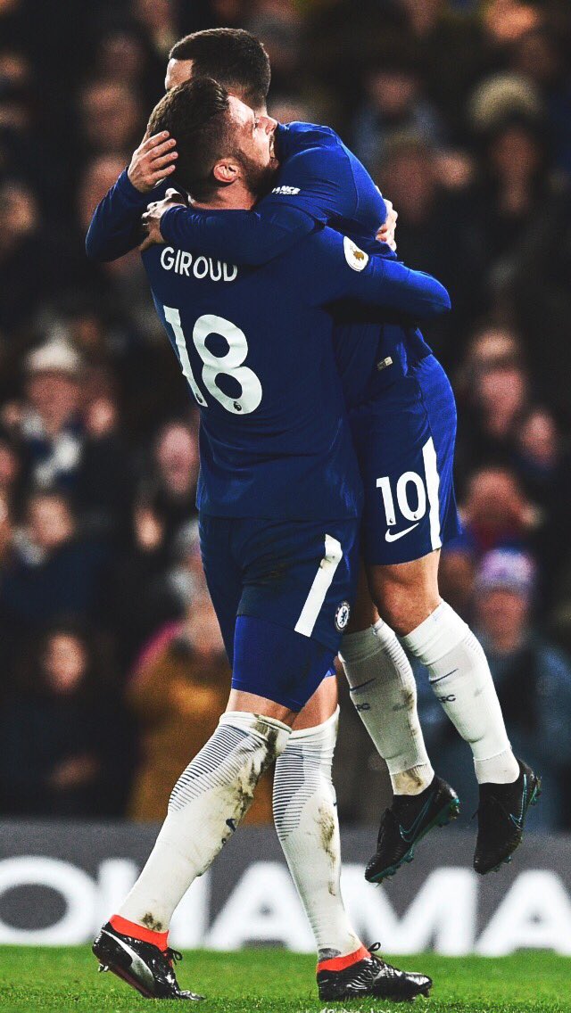 Eden Hazard And Olivier Giroud - HD Wallpaper 