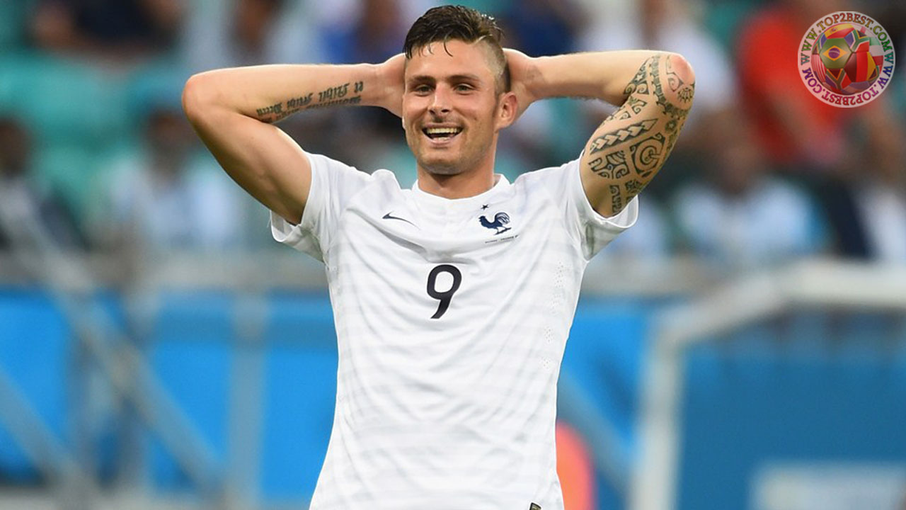 Olivier Giroud 2014 Pictures - Giroud Tattoo Right Arm - HD Wallpaper 