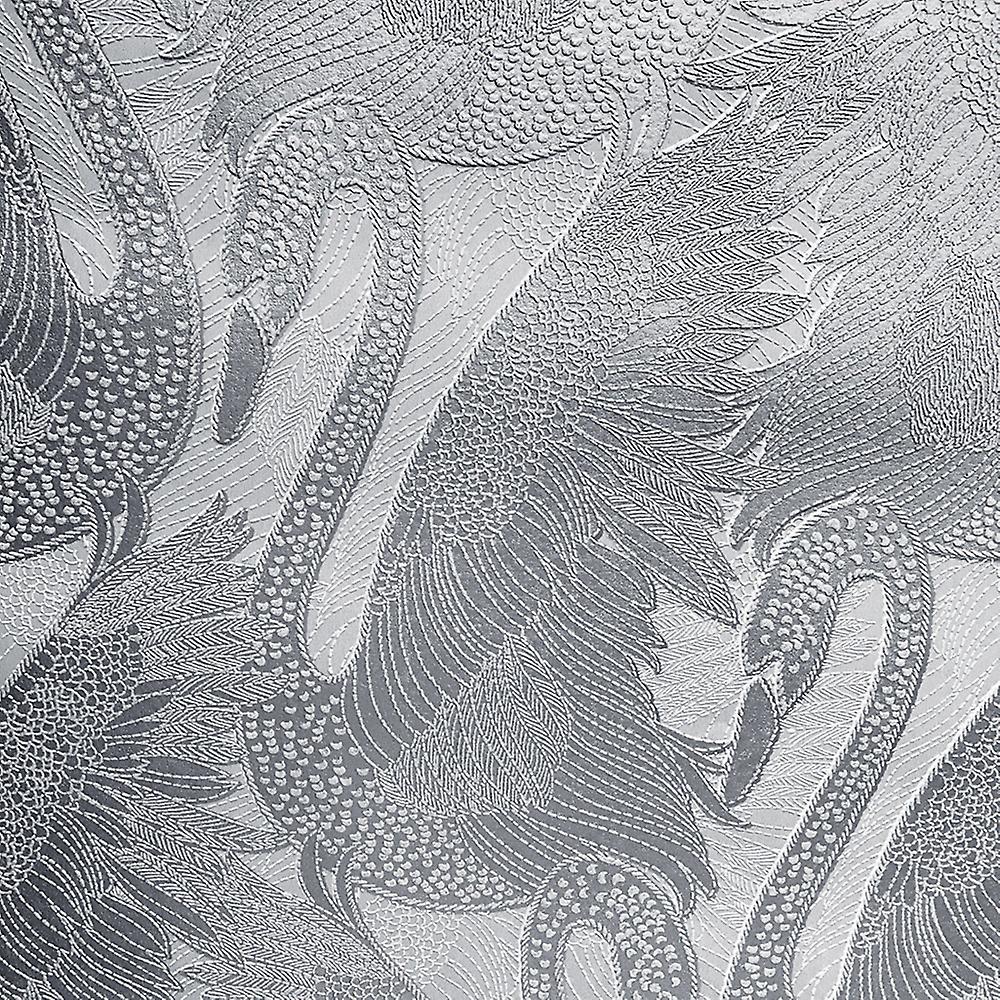 Odette Swan Wallpaper Muriva - Lace - HD Wallpaper 