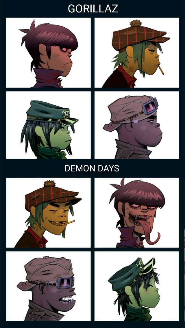 Gorillaz, 2d, And Demon Days Image - Gorillaz Demon Days Art - HD Wallpaper 