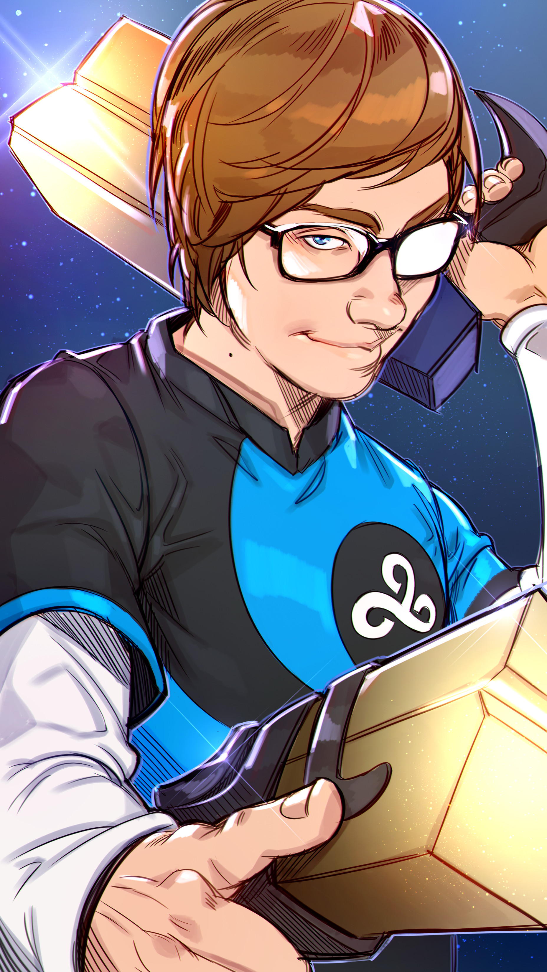 Proplayer Lol Cartoon - HD Wallpaper 
